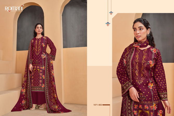 Romani Mareena Regular Wear Wholesale Printed Cotton Dress Material 